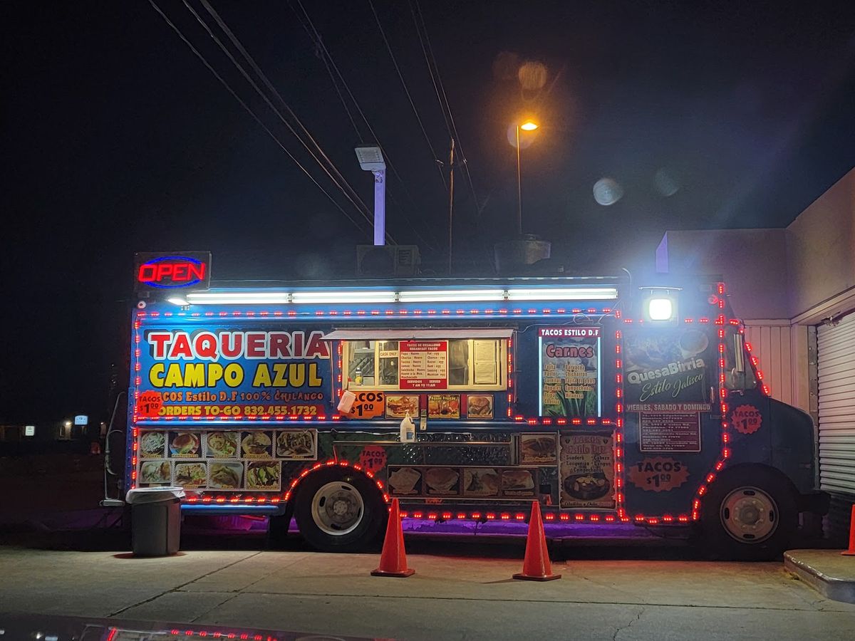 Inside Taqueria Campo Azul (Food Truck)